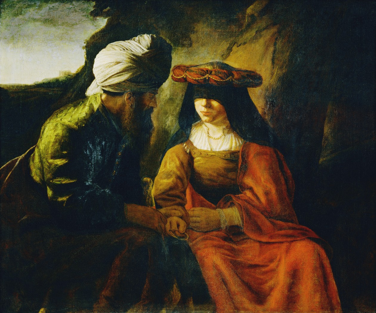 Figure 9-4: Judah and Tamar by Gerbrand van den Eeckhout (1621–1674).